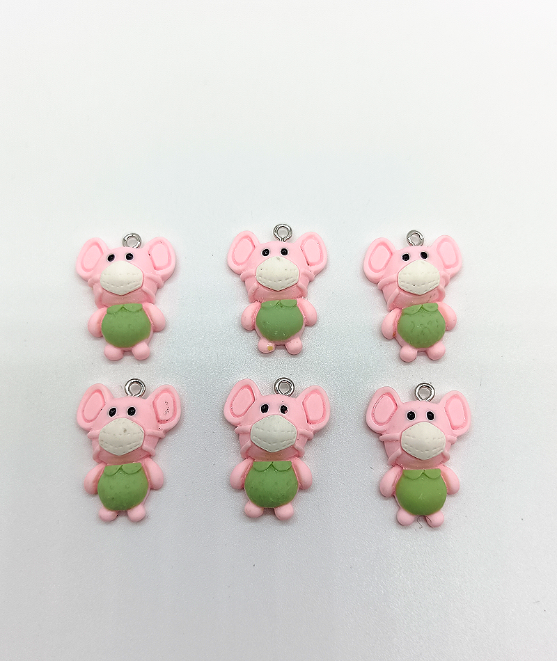 Raton Covid 1 - Dije Acrílico