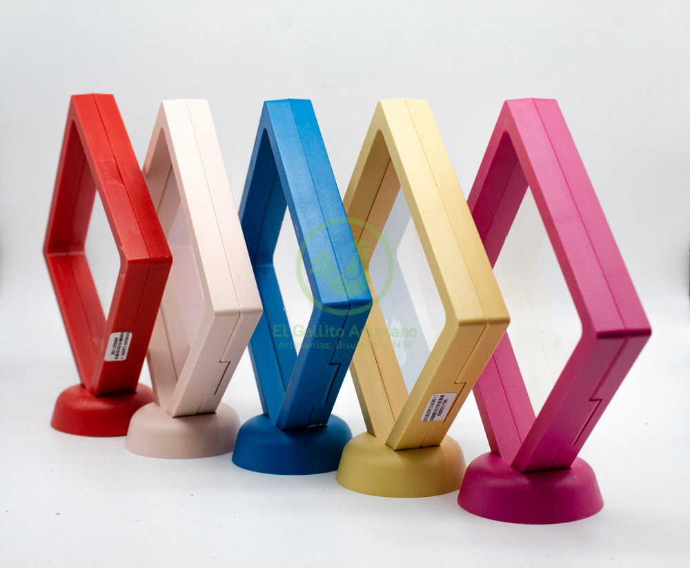 Exhibidor #38 Cuadro/Pantalla 9x9cm | Colores