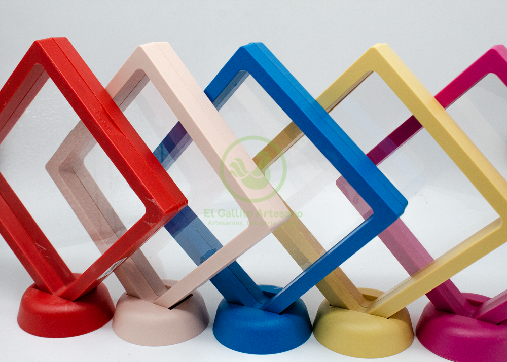 Exhibidor #38 Cuadro/Pantalla 9x9cm | Colores