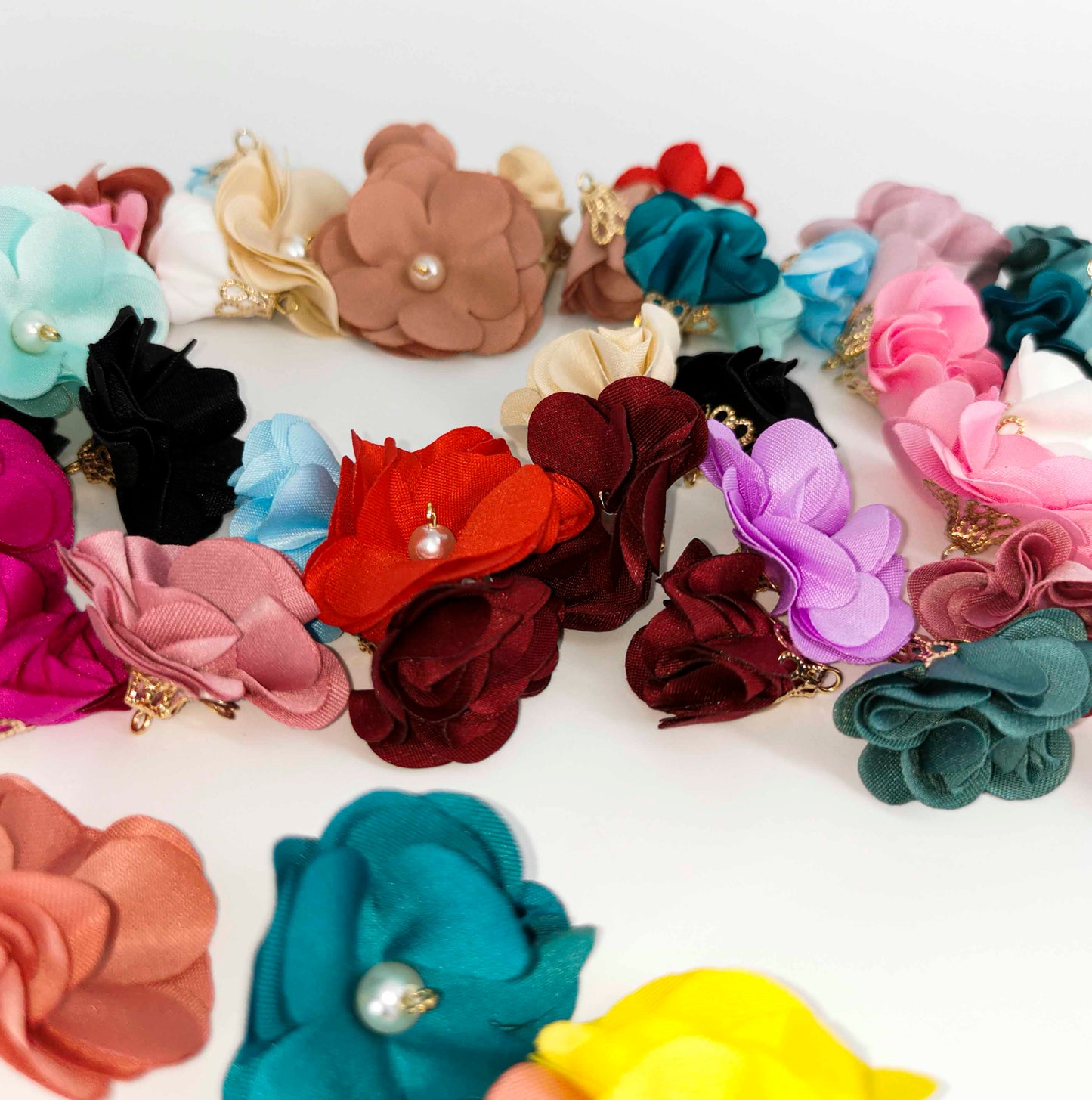 Flor Tela | Colores - DOCENA
