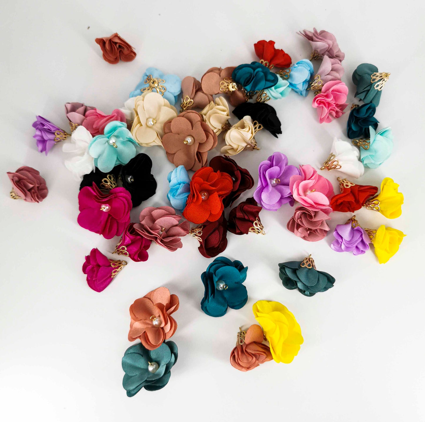 Flor Tela | Colores - DOCENA