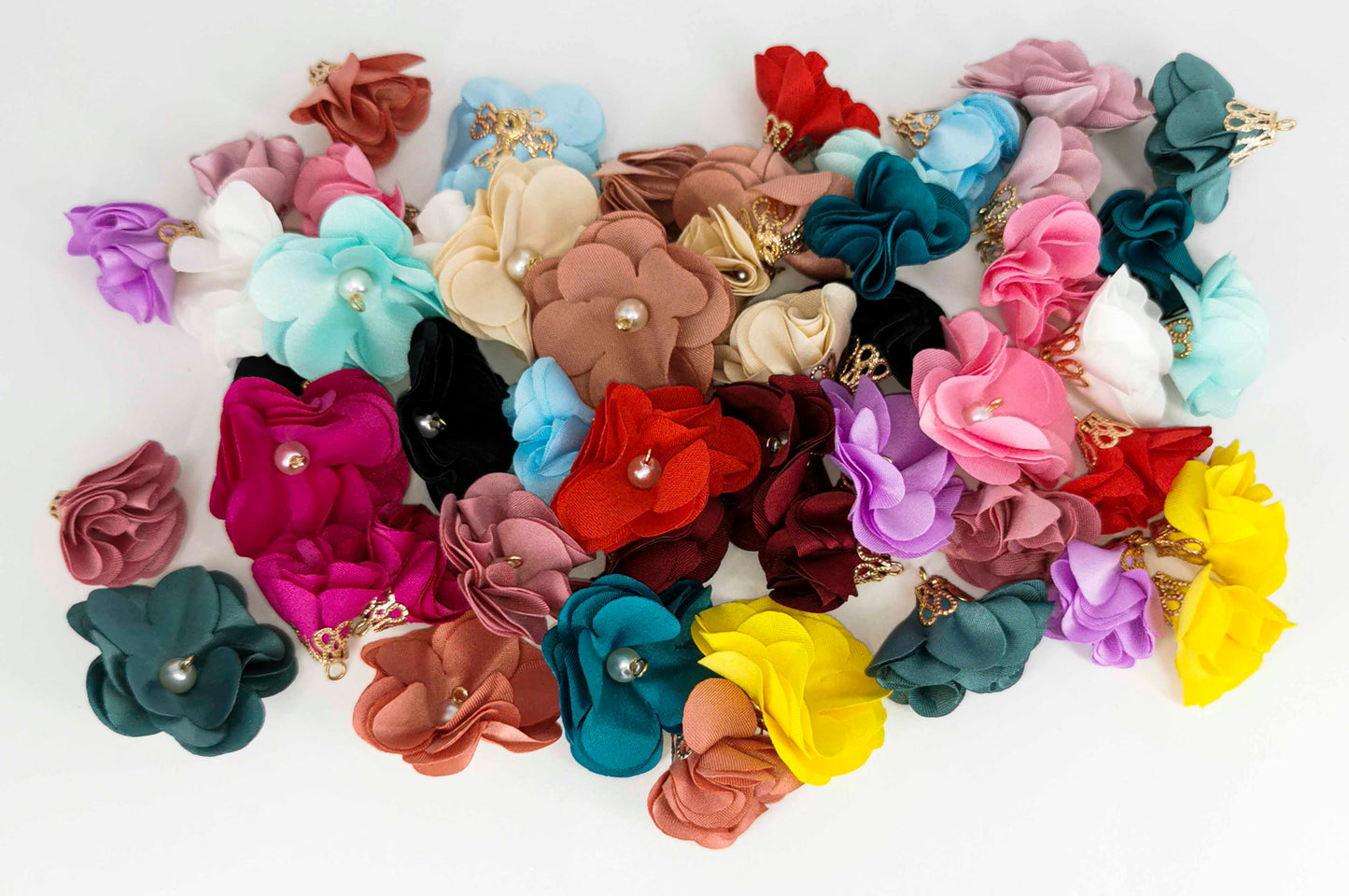 Flor Tela | Colores - DOCENA