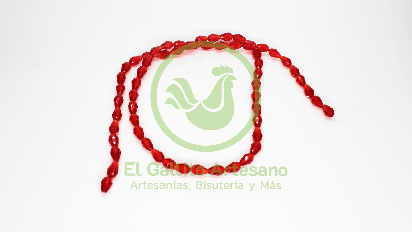 Gota Cristal - 8mm - Especial | Colores