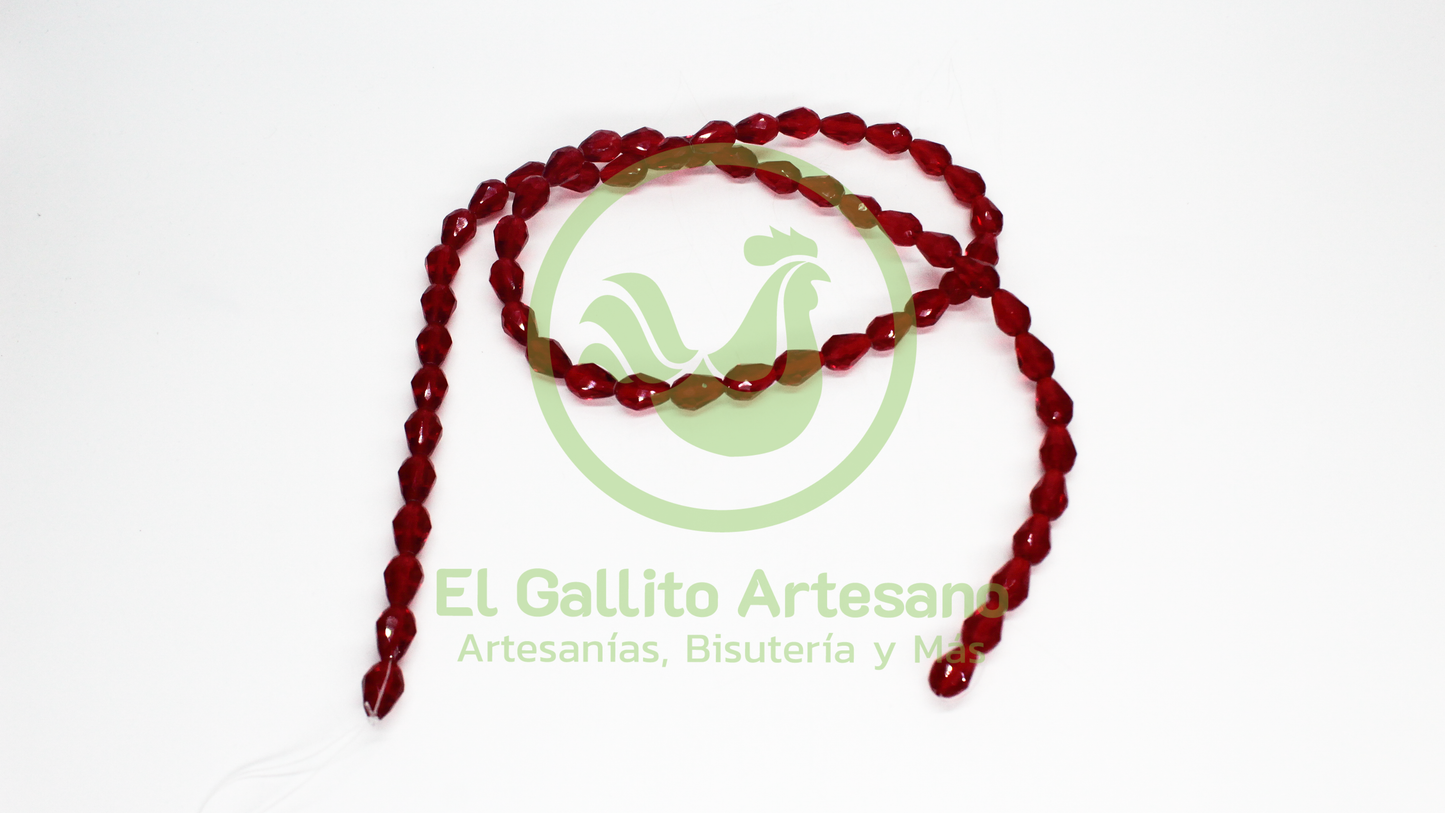 Gota Cristal - 8mm - Especial | Colores