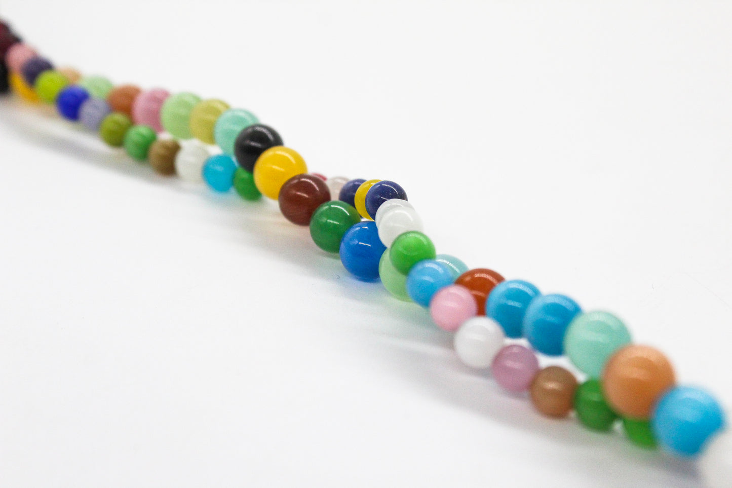 Cristal Ojo de Gato 6mm Surtido