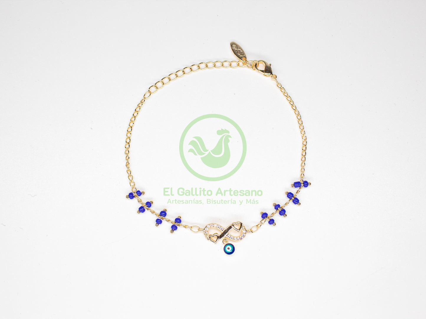 Pulsera Cadena Con Chaquira | Varios Colores