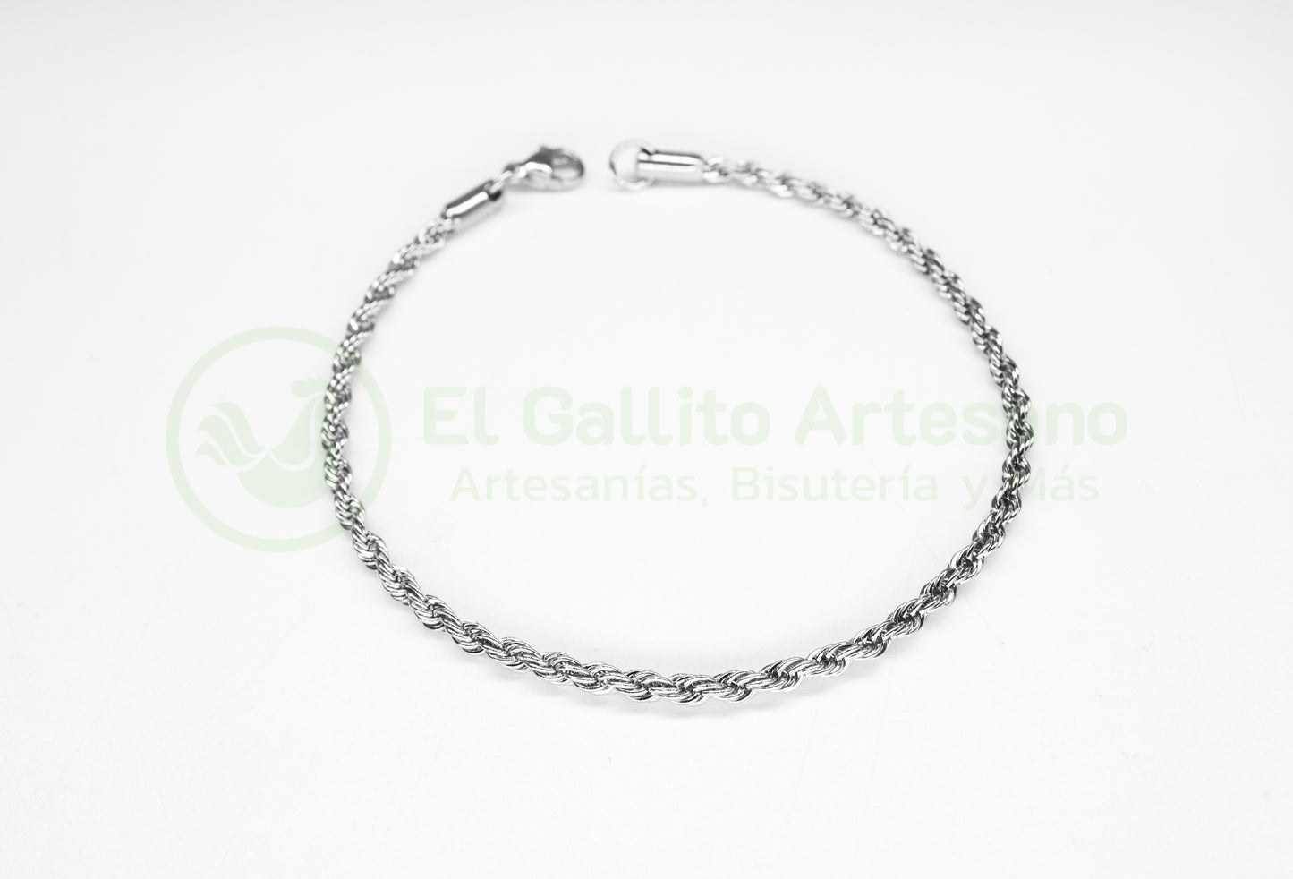 Pulsera Acero Tornillo/Torsal Mediano