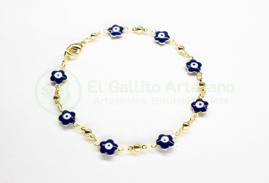 Pulsera Ojo Flor | Varios Colores