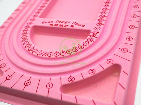 Tabla De Bisutería Rosa