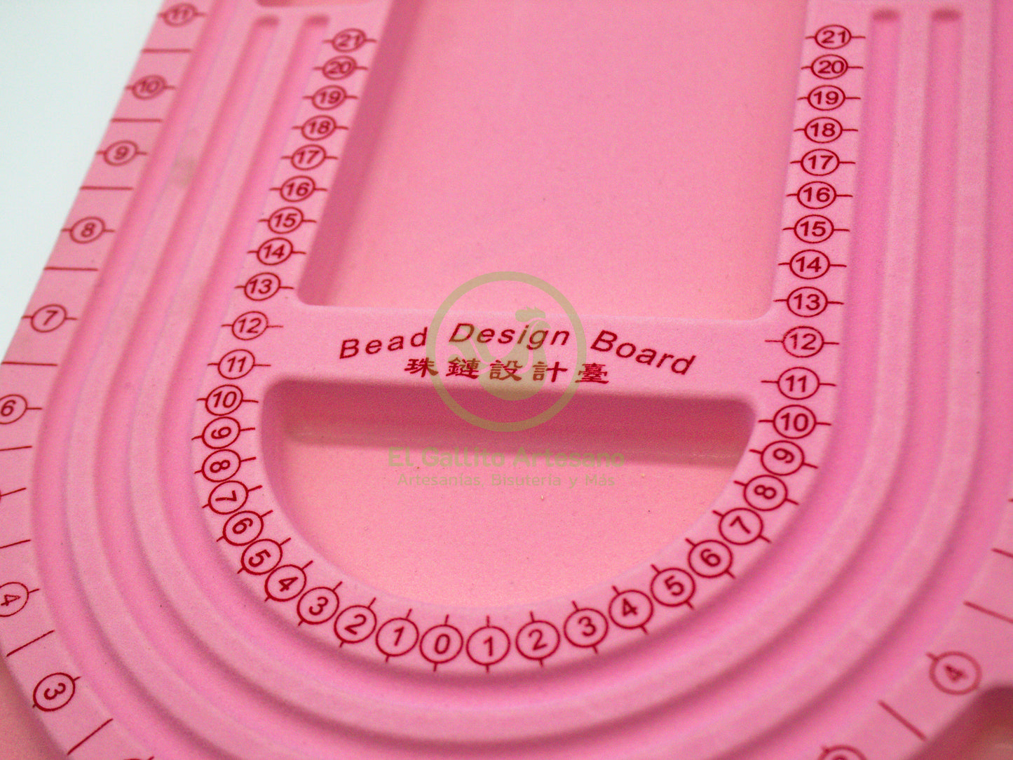Tabla De Bisutería Rosa