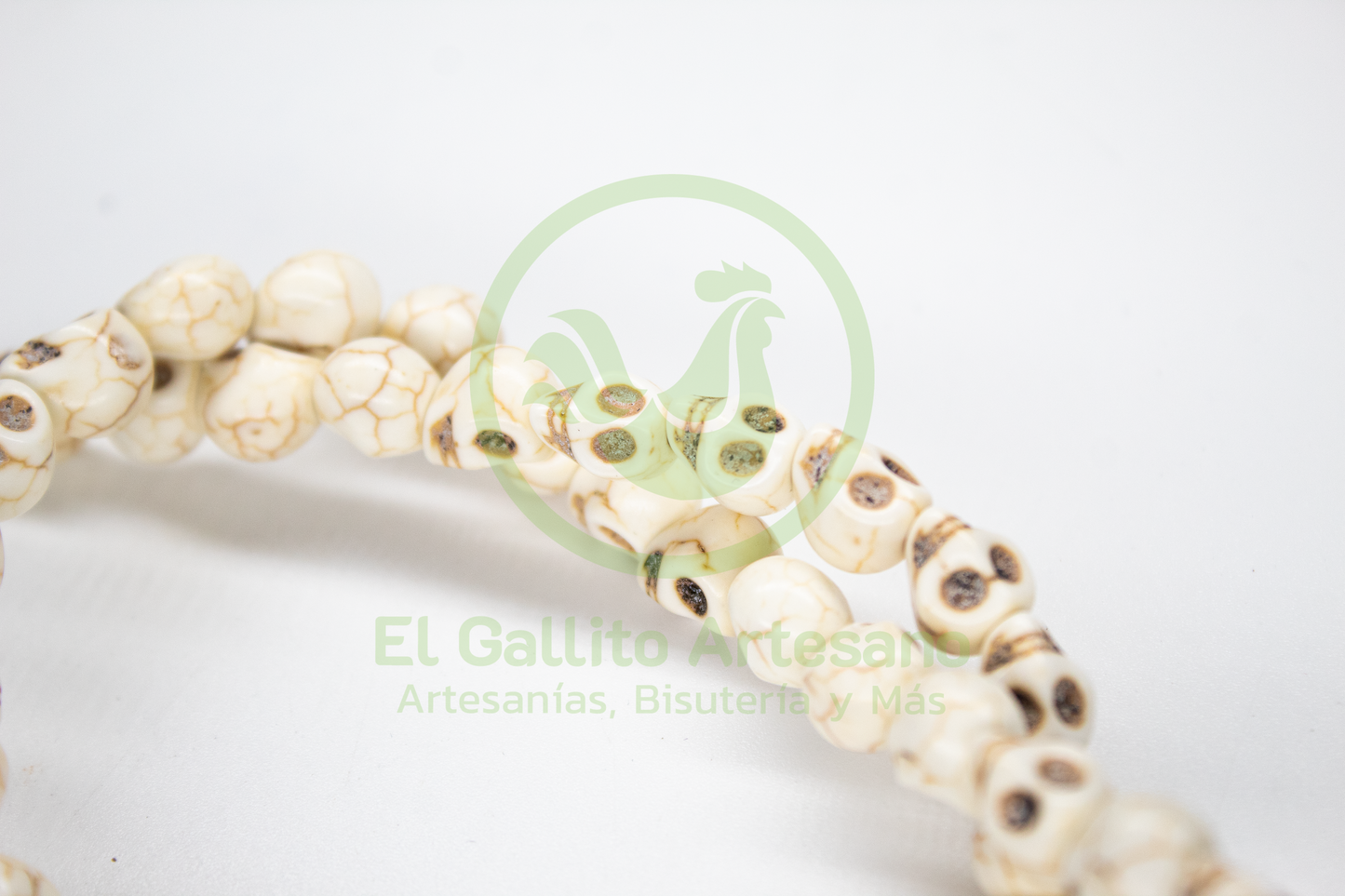 Turquesa Calavera 8x10mm