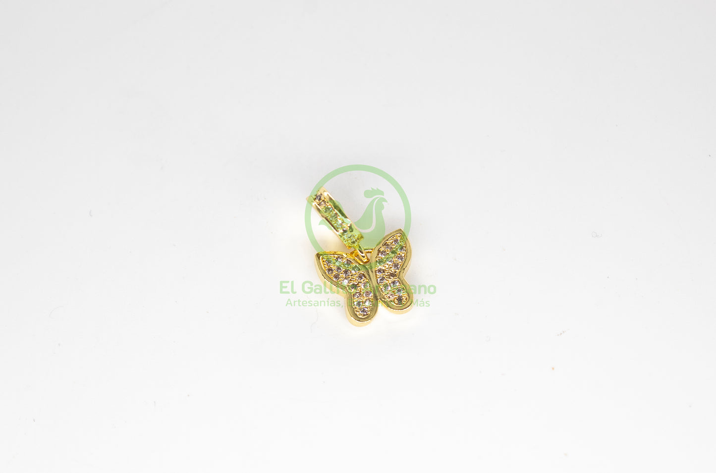 Dije Zirconia #105 | Mariposa c/Rondel