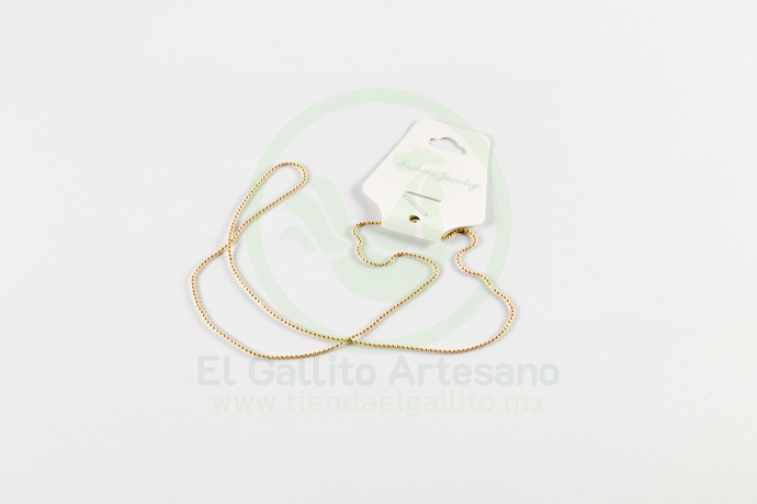 Cadena ARM | Militar 1.2mm Bolita 50cm