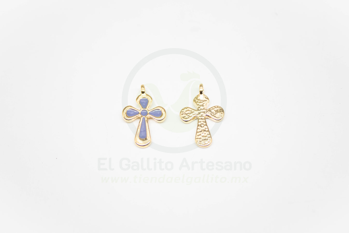 #491 Chapa de Oro - Cruz Colores (NUEVO) (PIEZA)