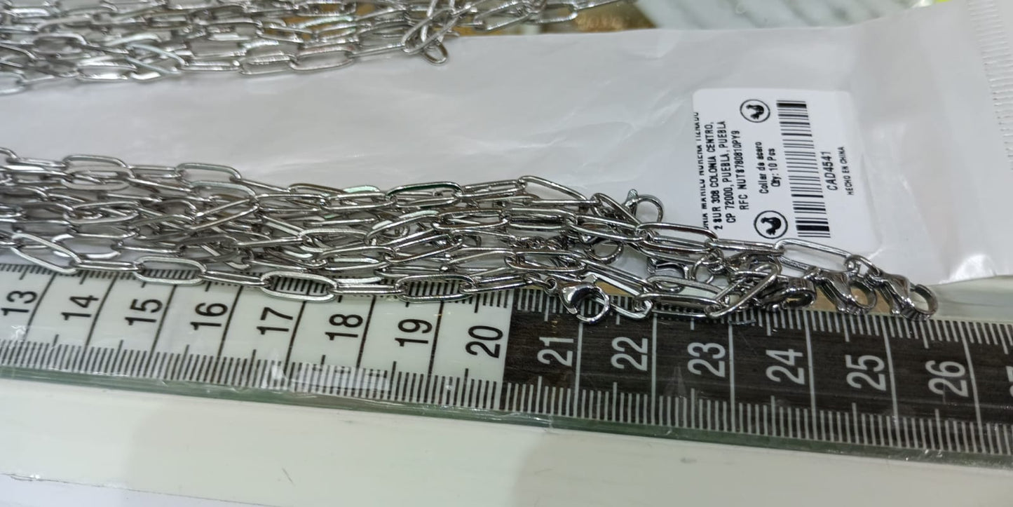 Paquete Cadena Cad4541 Acero 45cm