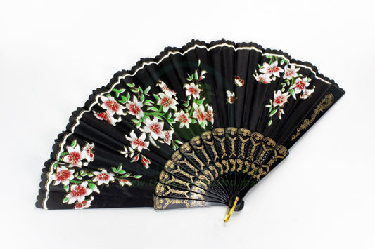 Abanico #27 | Negro Nochebuena