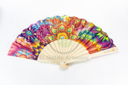 Abanico #38 | Flores Color
