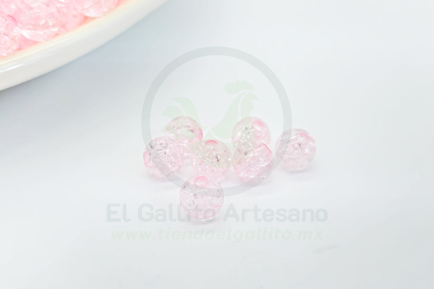 Acr #211G Bola 8mm | Rosa
