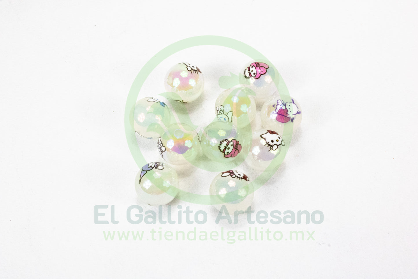 Acr #230 Bola 16mm | Hello Kitty