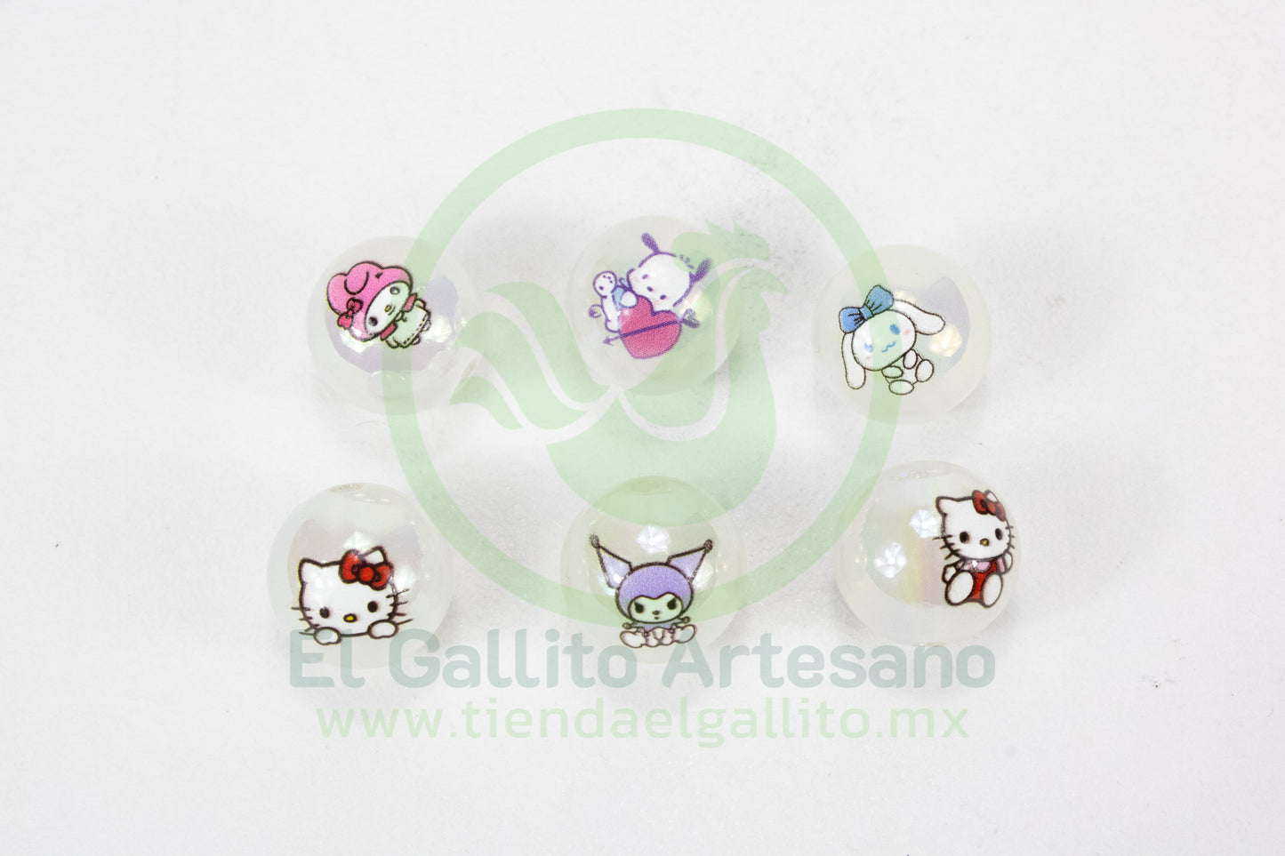 Acr #230 Bola 16mm | Hello Kitty