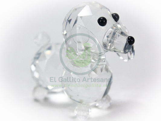 Adorno Cristal 25-1 #17 | Perro Salchicha