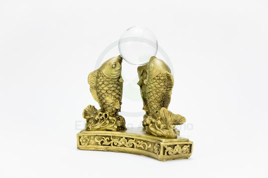 Adorno Dorado 25-1 #1 | Peces Cristal