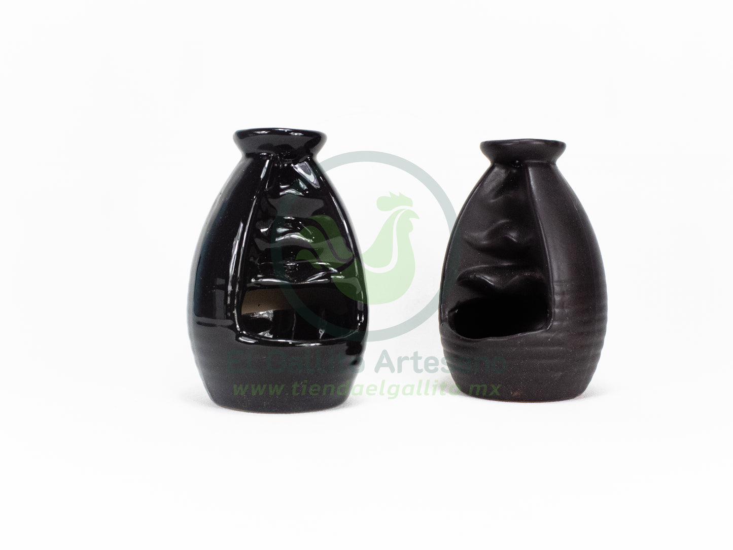 Adorno Incienso #27 | Florero Negro
