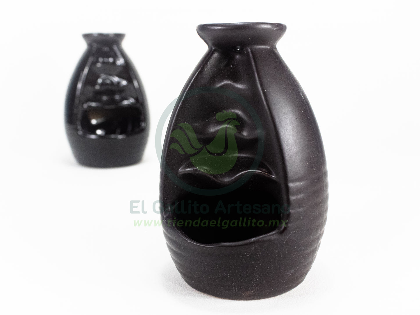Adorno Incienso #27 | Florero Negro