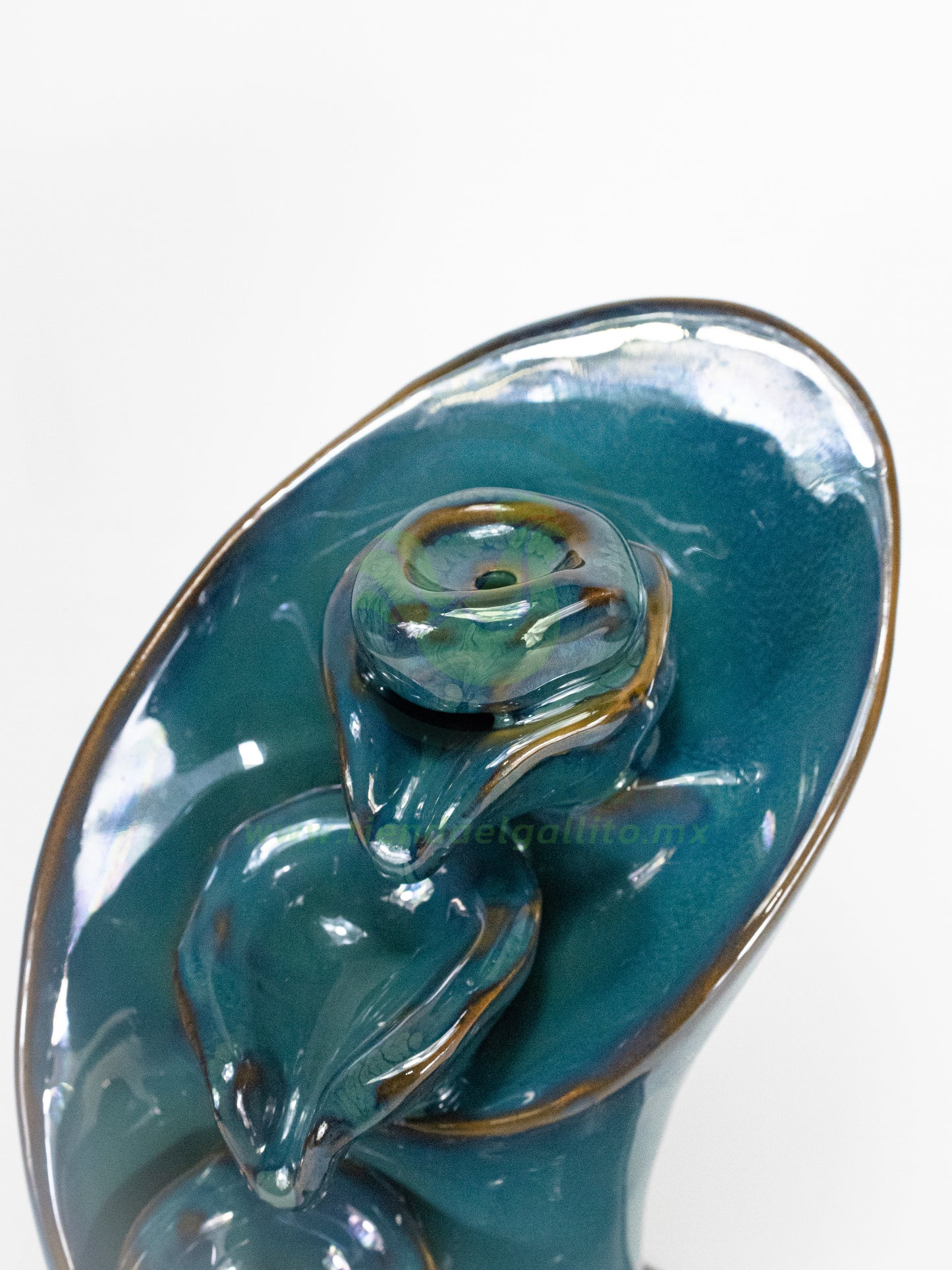 Adorno Incienso #44 | Tazones Cascada Verde