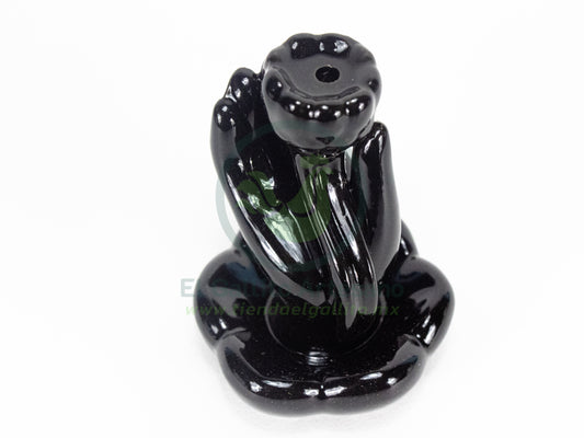 Adorno Incienso #45 | Mano con Flor Café