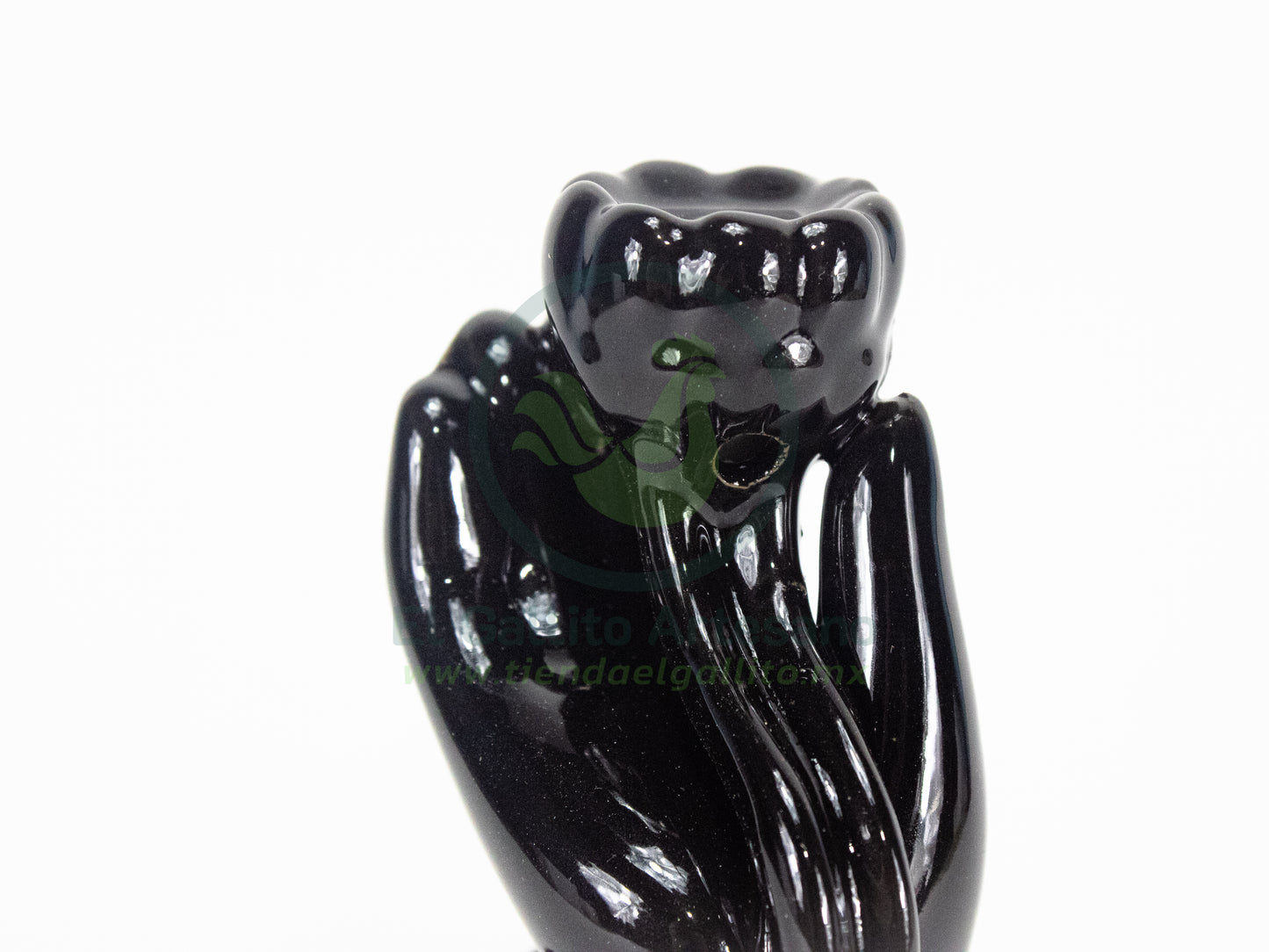 Adorno Incienso #45 | Mano con Flor Café