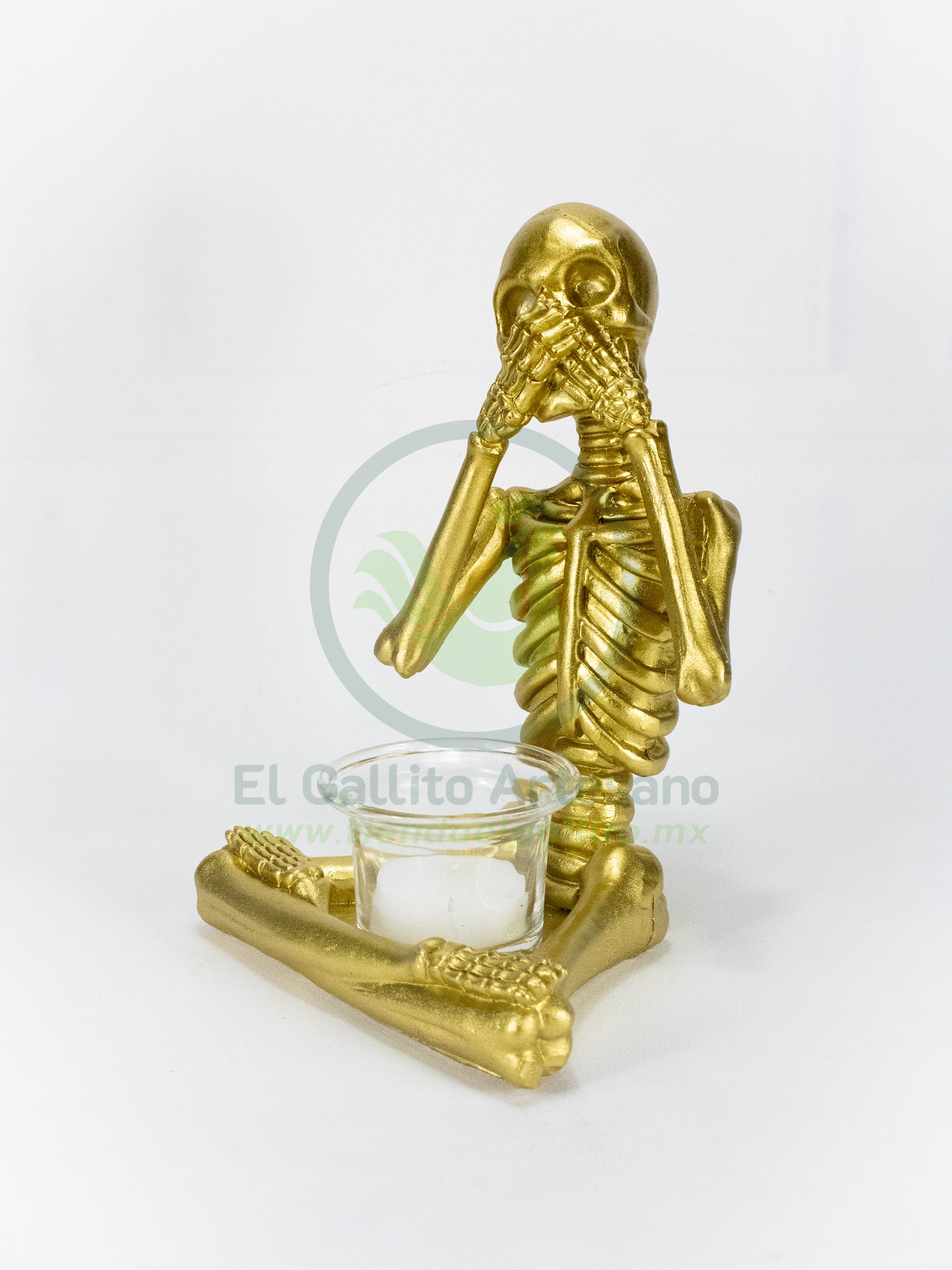 Adorno Vela 25-1 #2 | Esqueleto No Hablo