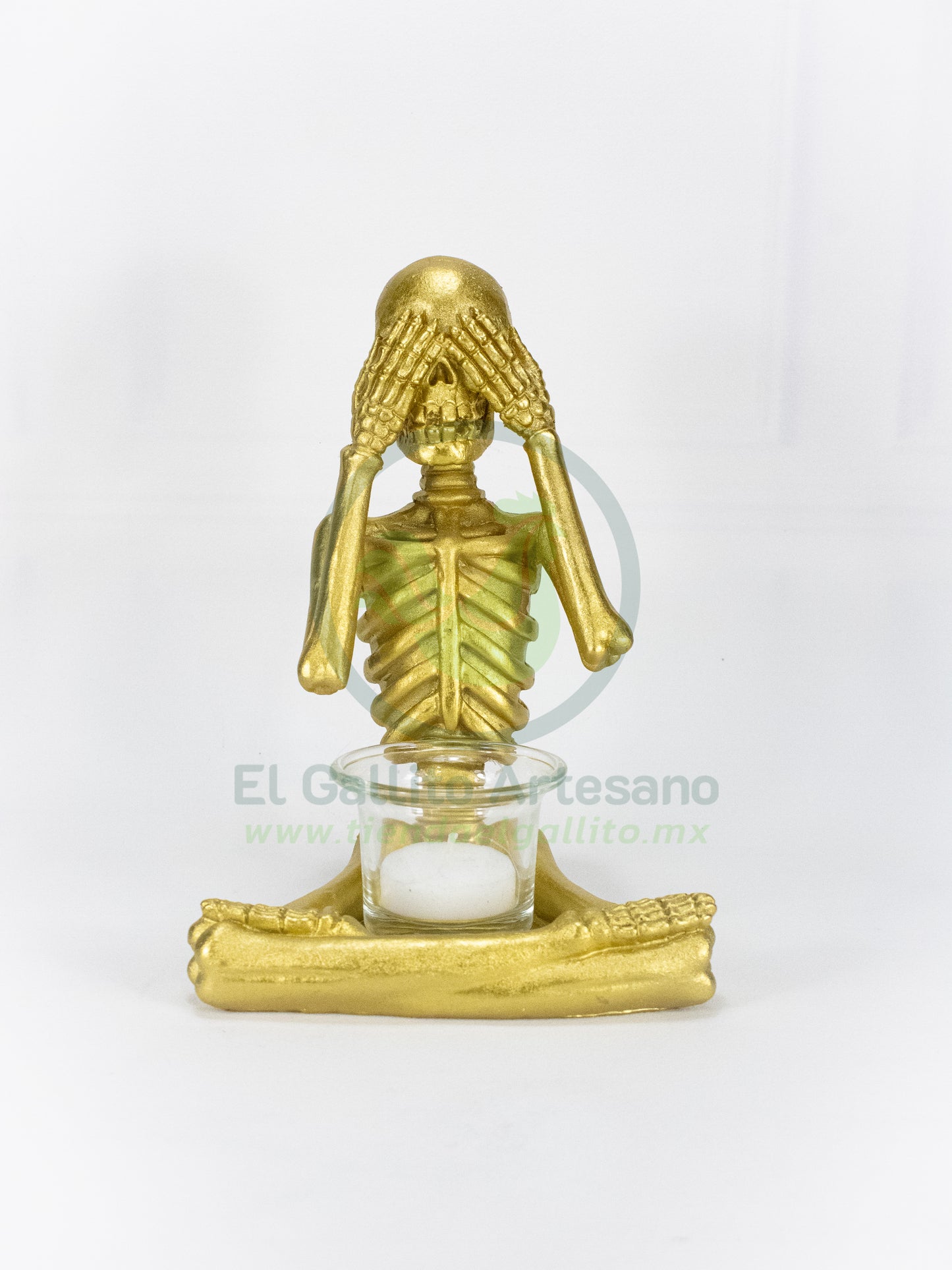 Adorno Vela 25-1 #3 | Esqueleto No Veo