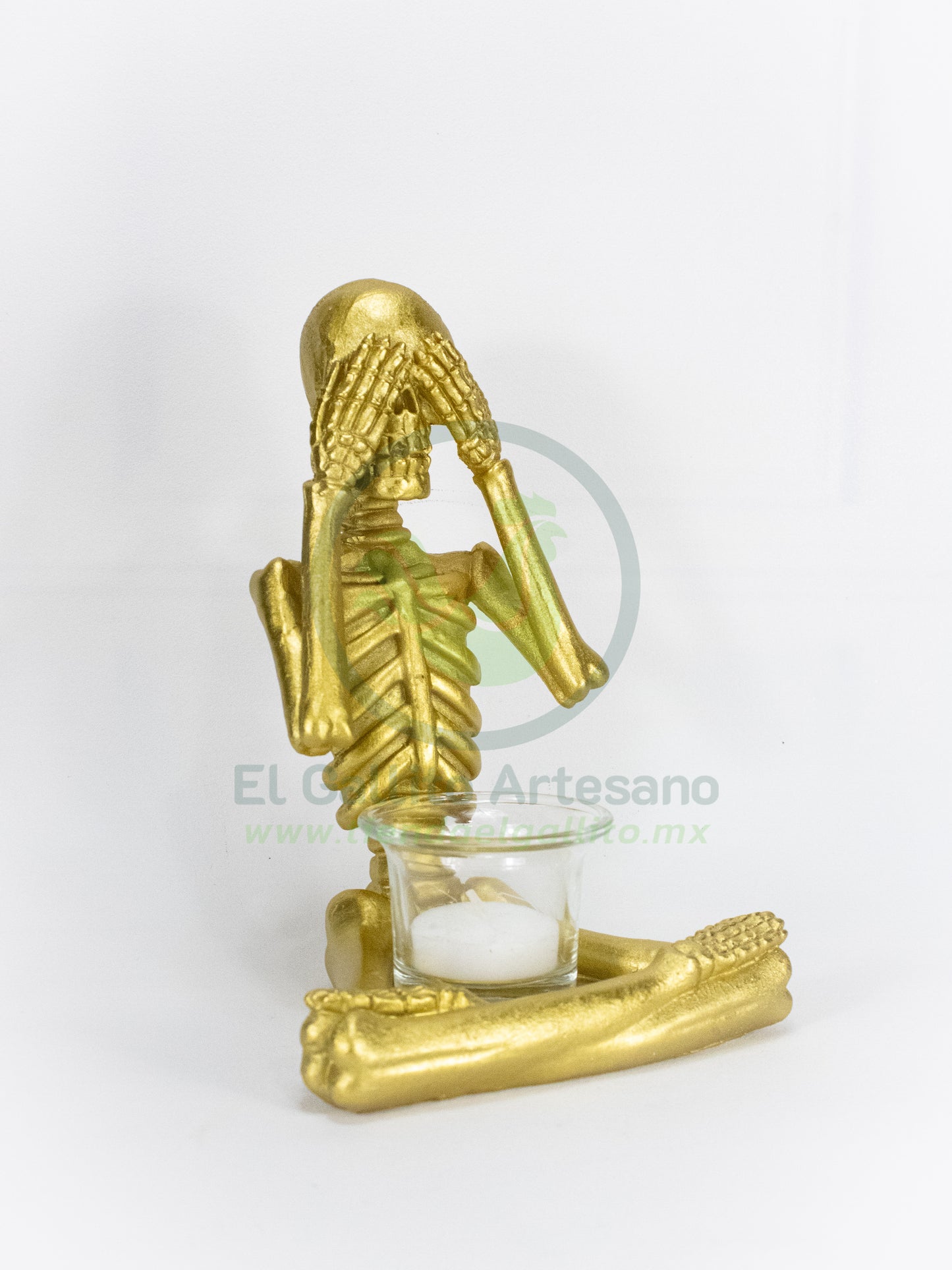 Adorno Vela 25-1 #3 | Esqueleto No Veo