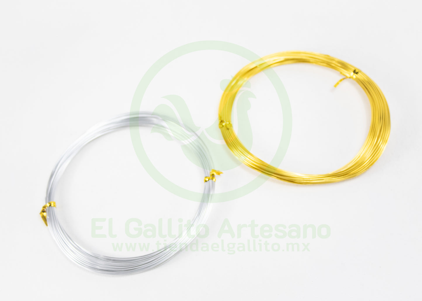 Alambre Aluminio 1.5mm| Dorado
