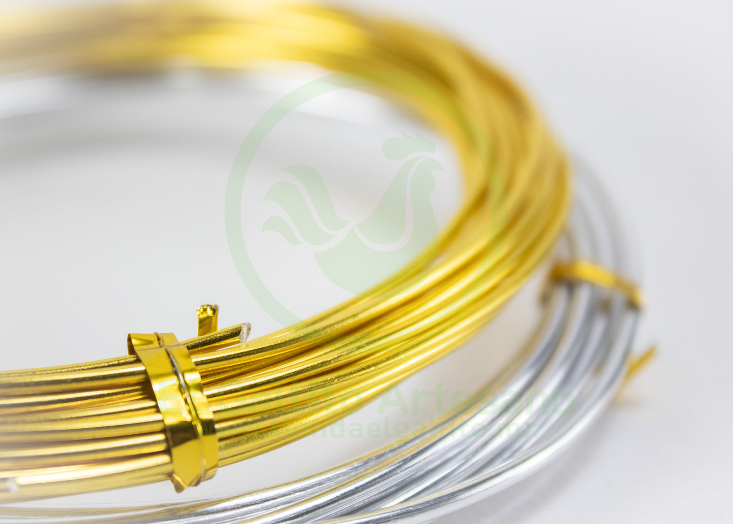 Alambre Aluminio 1.5mm| Dorado