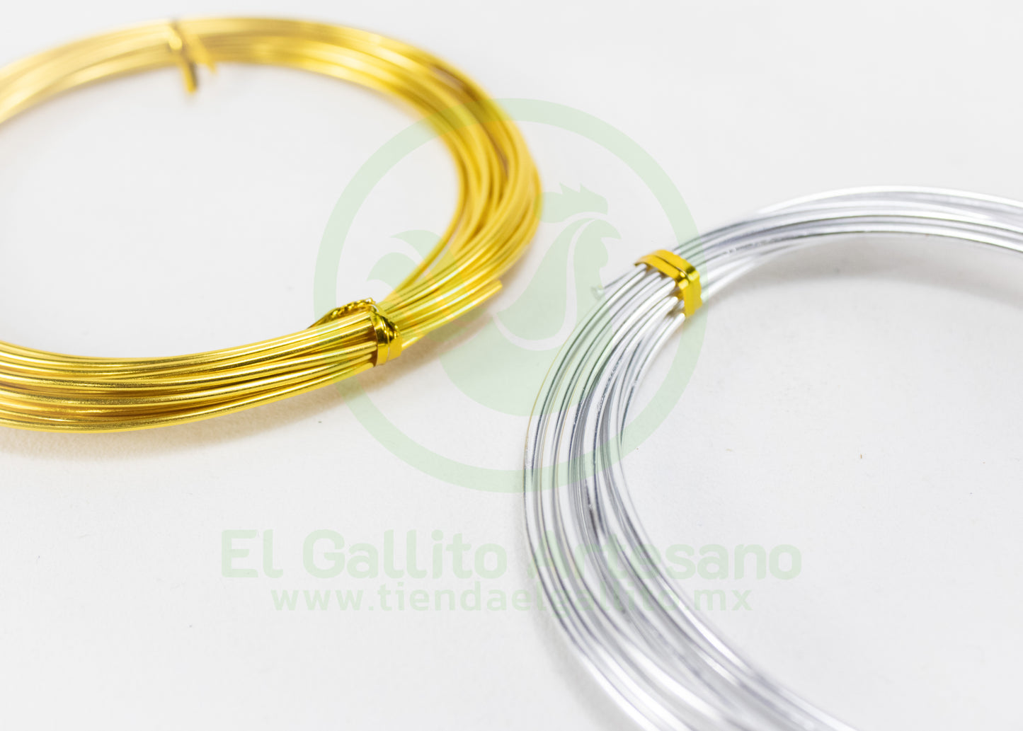 Alambre Aluminio 1.5mm| Dorado