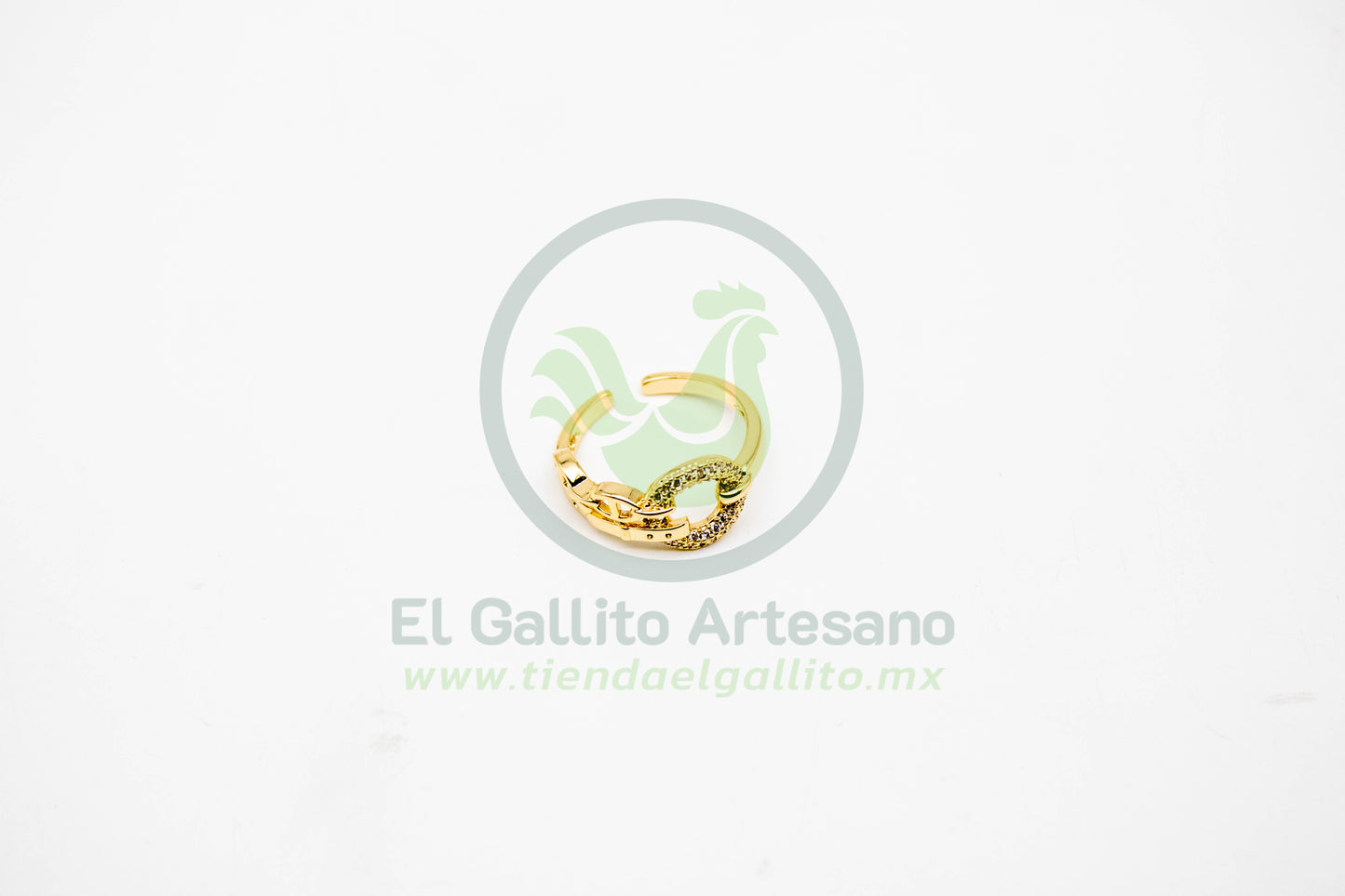 Anillo VIVI 44 | Dona Cristales Cadena