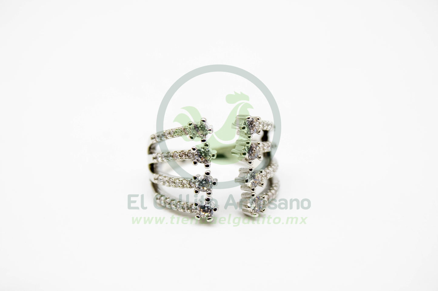 Anillo VIVI 64 | 4 Niv Plat