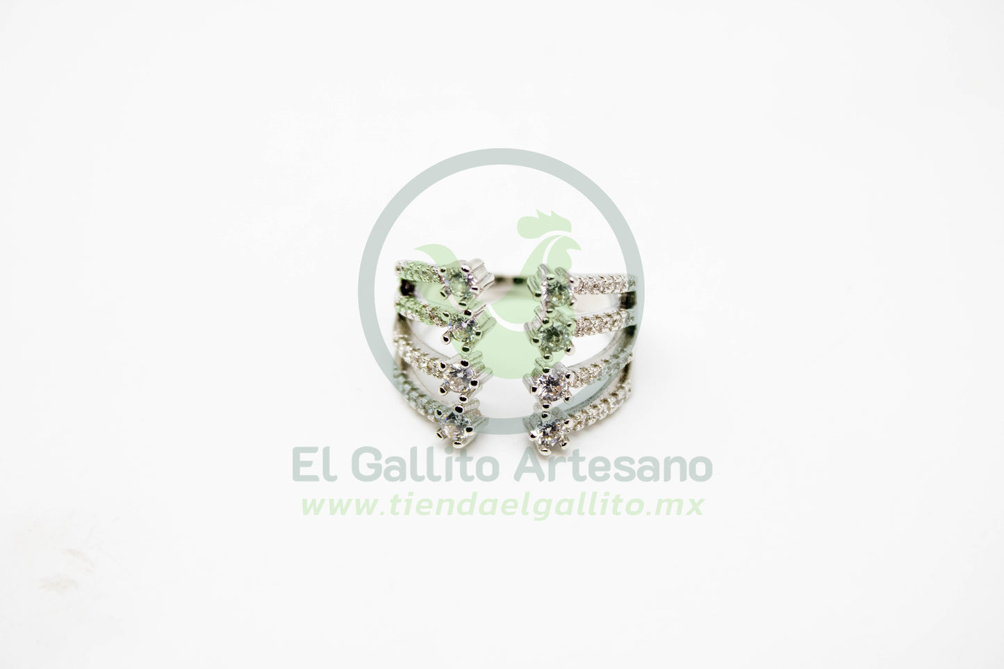 Anillo VIVI 64 | 4 Niv Plat