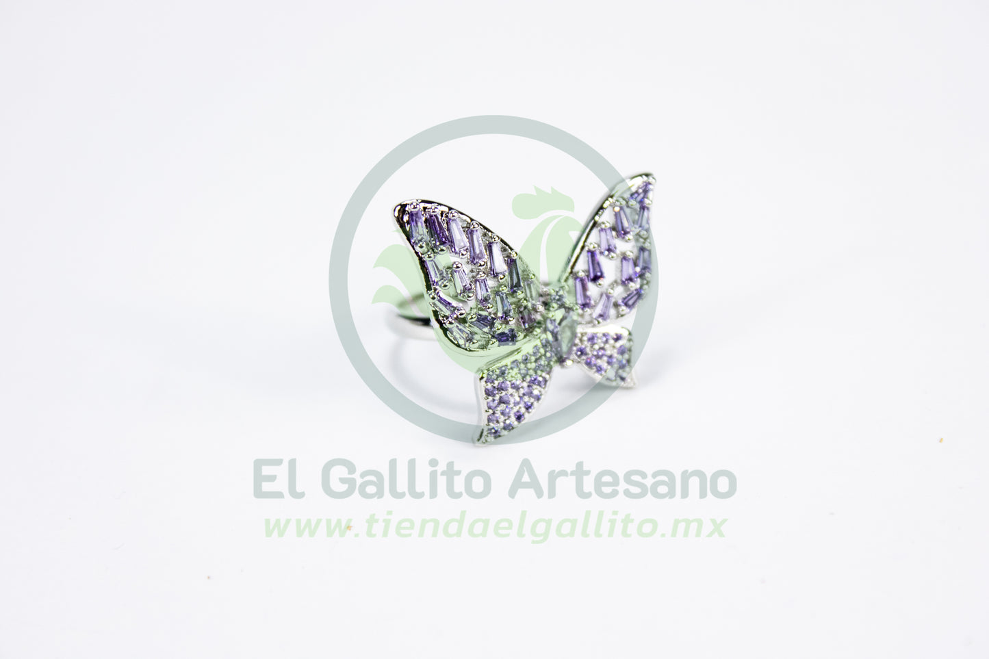 Anillo Vivi Dw-51 | Mariposa Jumbo Lila
