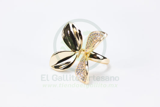 Anillo Vivi Zm-40 | Flor Jumbo Abierta