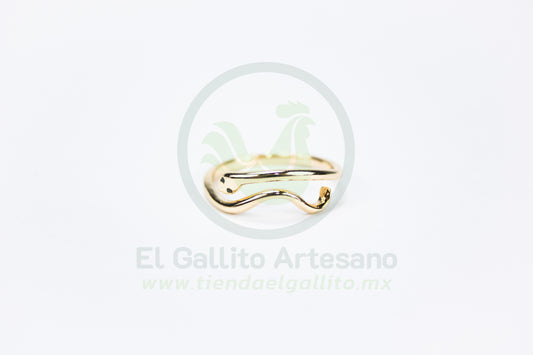 Anillo Vivi Zm-61 | Serpiente Sencilla