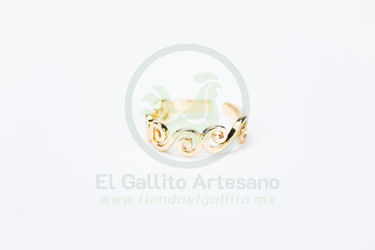 Anillo Vivi Zm-64 | Volutas Grecas