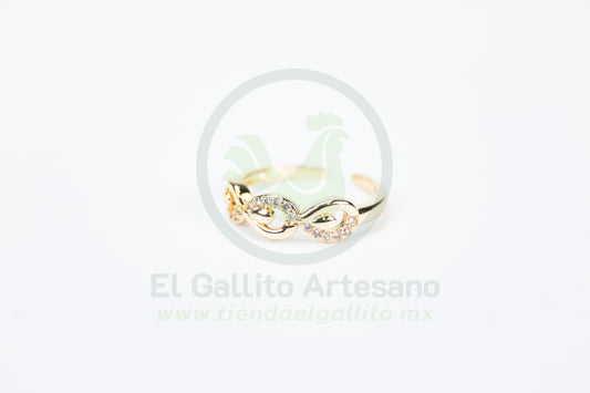 Anillo Vivi Zm-70 | Cadena Tipo Gotas