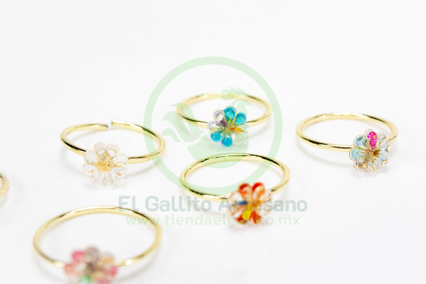Anillo Acero MD1 | Flor #19