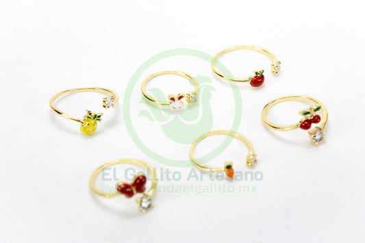 Anillo Acero MD1 | Frutas