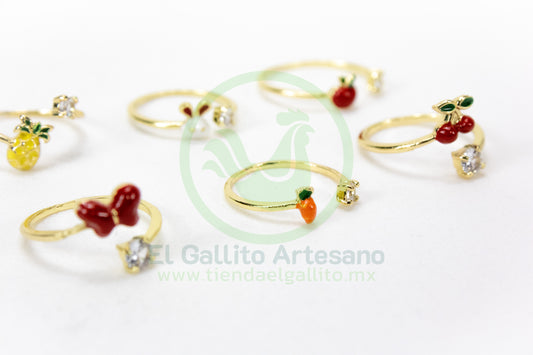 Anillo Acero MD1 | Frutas