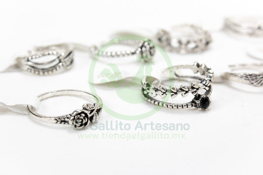 Anillo Acero MD1 | Plateado Formas