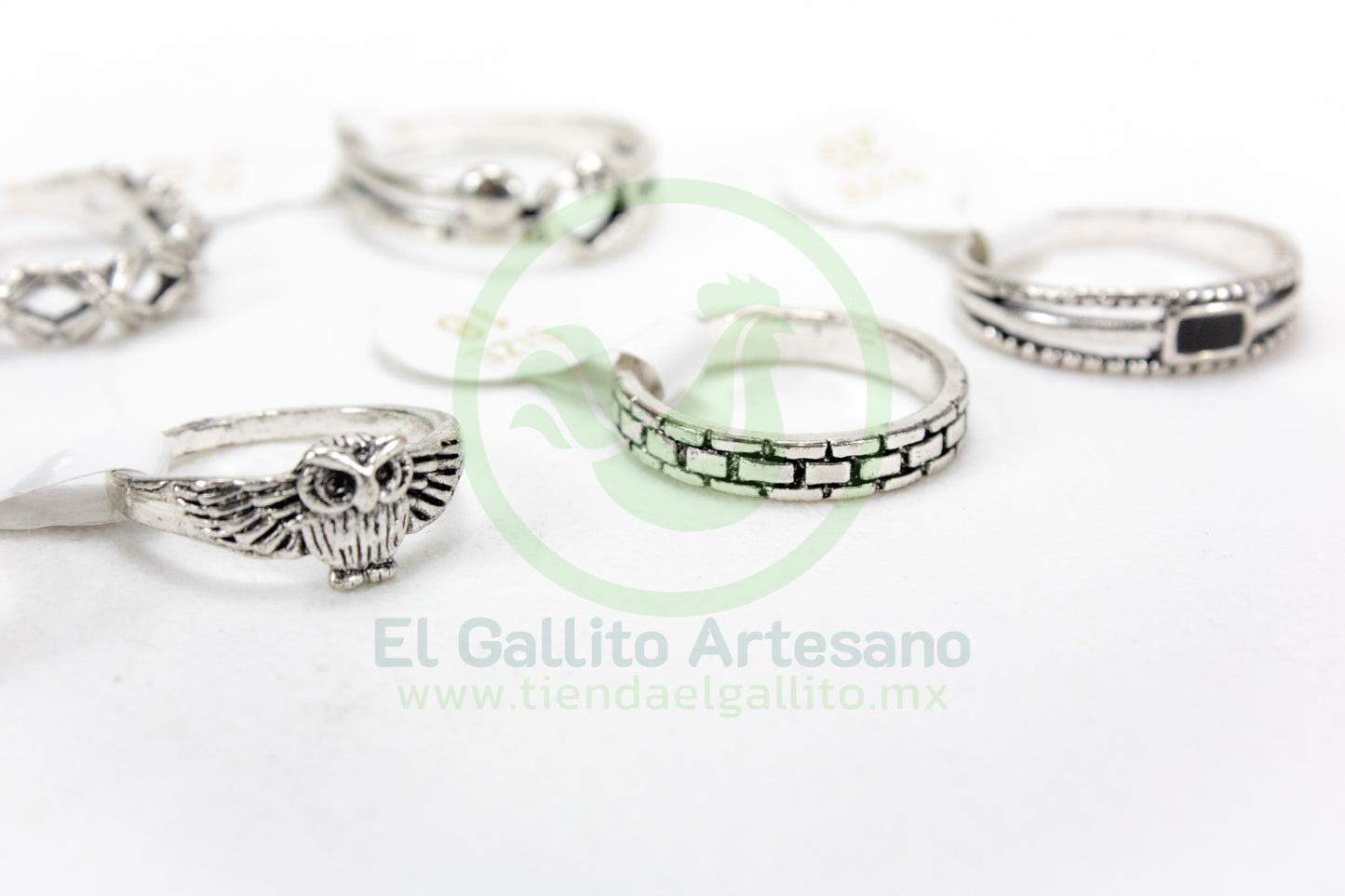Anillo Acero MD1 | Plateado Formas